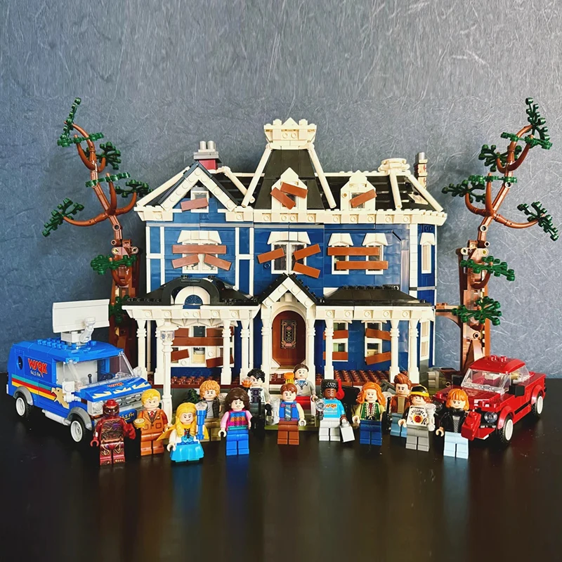 2026 Hot Movie Creel House Building Blocks 2593pcs Model Building Kits Assemble Toys for Home Decor Adults Gifts