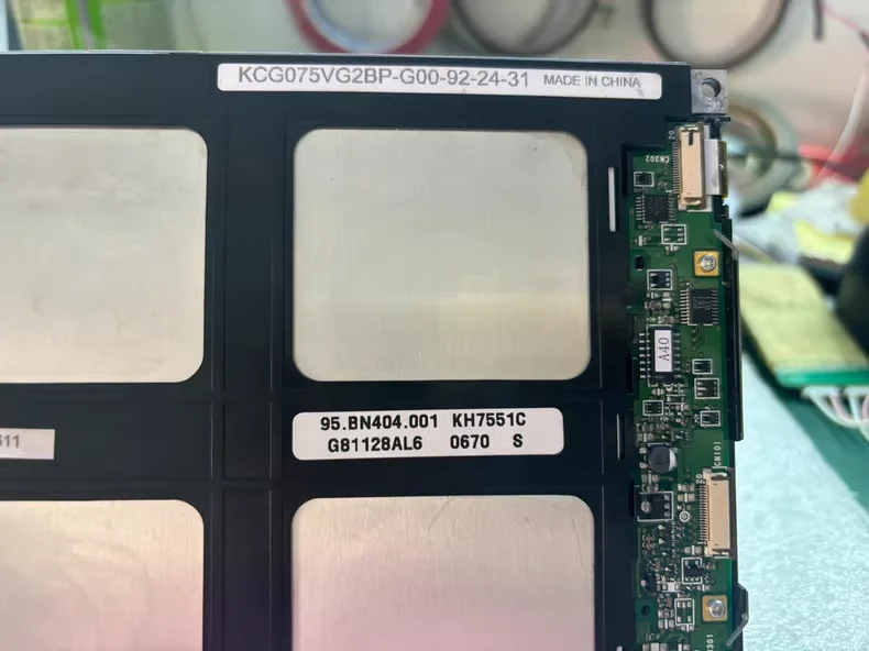 7.5 インチ KCG075VG2BP-G00 LCD スクリーン ディスプレイ パネル 1 年保証