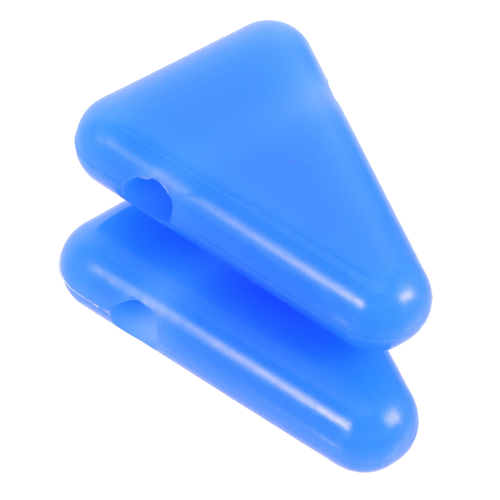 

2pcs Tuning Fork Holder Secure Triangle Base Block Accessories Silicone Stabilizer Mount Stand Universal Compatibility Robust