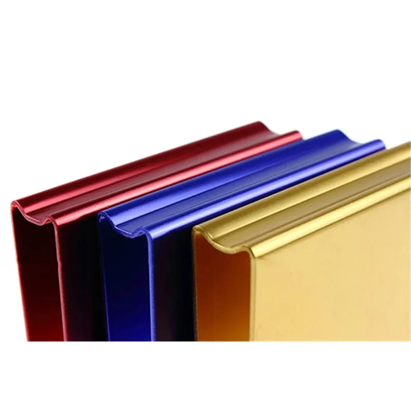 

Wholesale Pack of 5 pcs Card Clip J Porper Playing Card Magic Trick Metal Poker Holder Deck Protector Pack Box Case Accessories