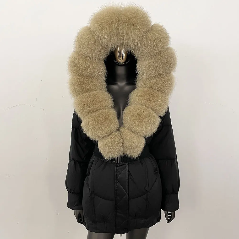 واقع الفراء للمرأة ملابس المرأة الشتاء أسفل سترة خفيفة الوزن مبطن السترات أسفل المعاطف والحدائق الخريف الملبس الفراء الحقيقي #4