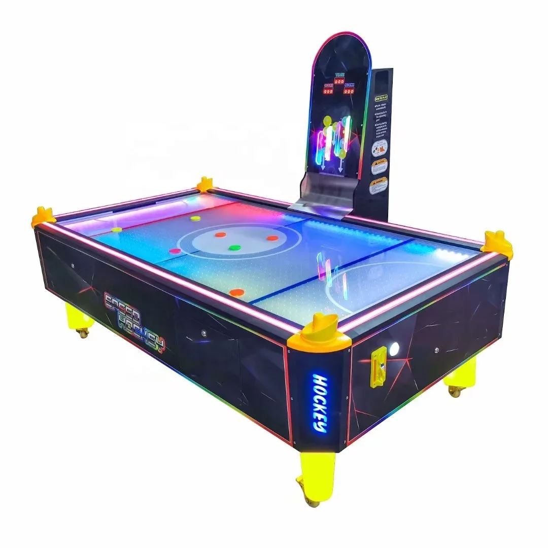 New Design Multi-pucks Hockey Coin Operated Luxury Hockey Table Arcade Game Indoor Entertainment Sport