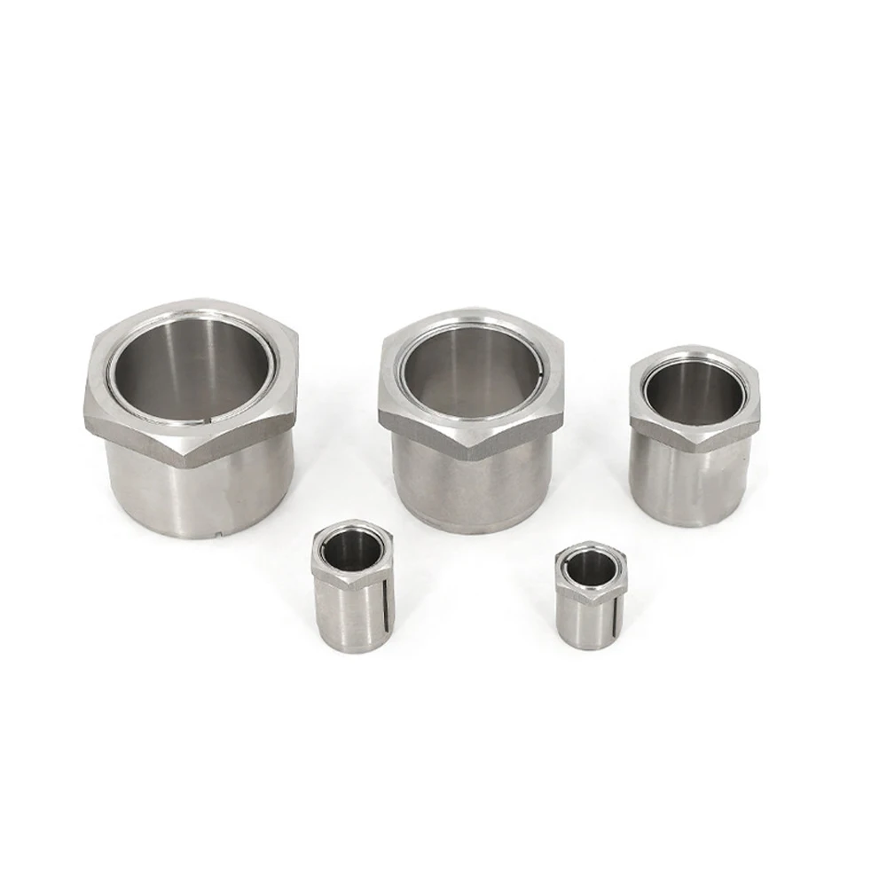 1Pcs STK600 Keyless Locking Assembly 304 Stainless Steel Expansion Sleeve Shaft Locking Bushing Nut Type Expansion Sleeve