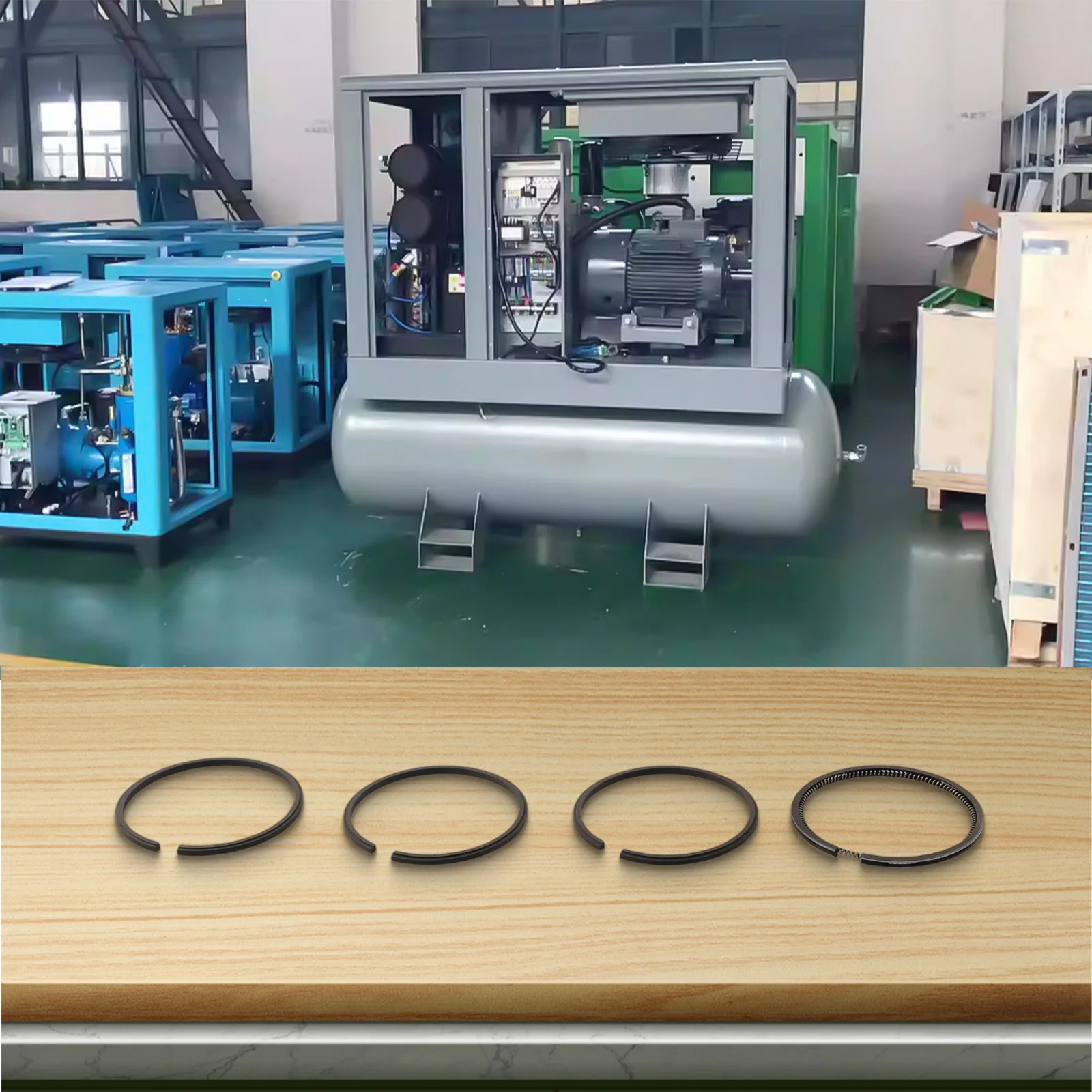 for piston Ring Replacement Pneumatic for piston Ring For Air Compressor Convenient Installation Optimal Performance For 105mm