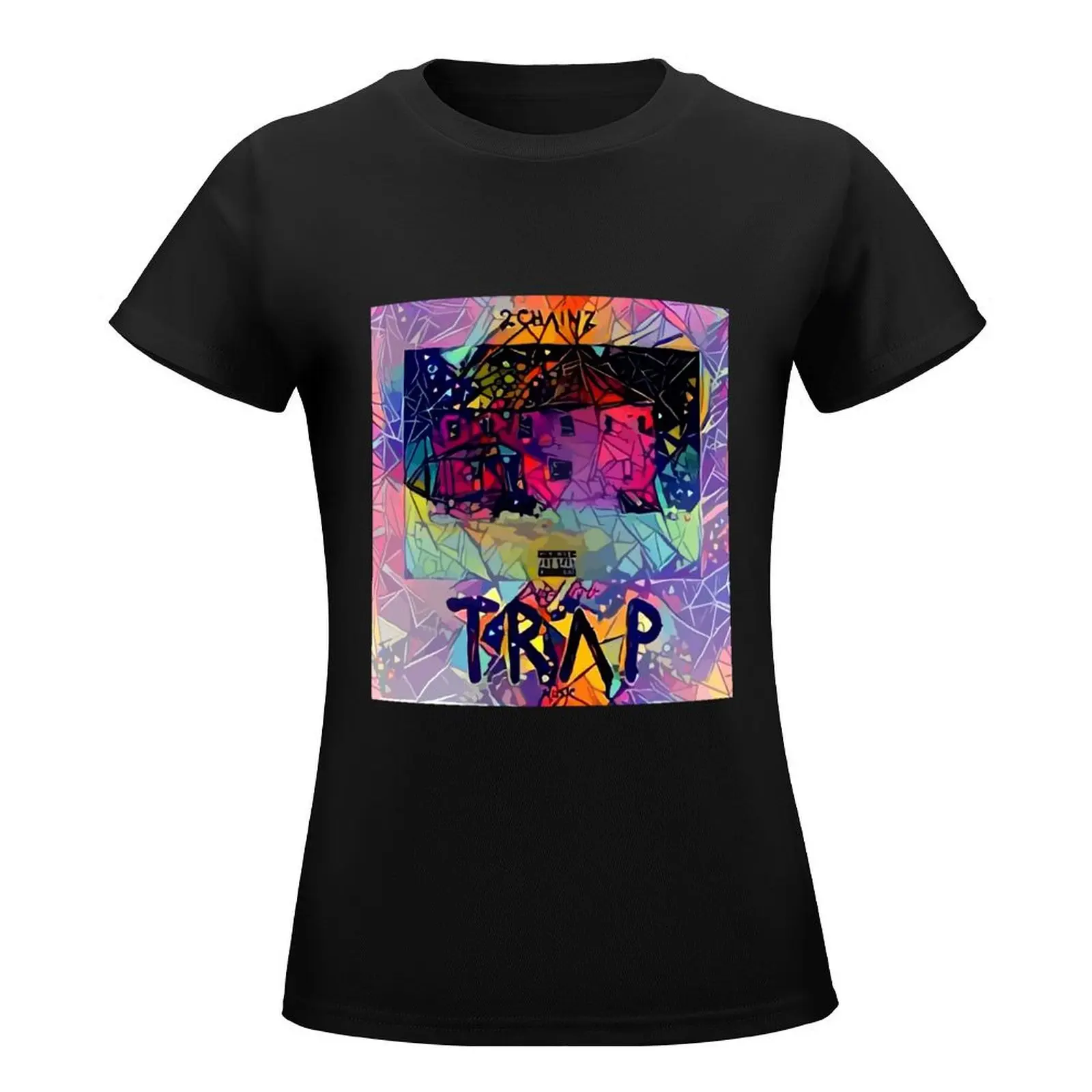 Abstract Pretty Girls Like Trap Music T-Shirt funny sublime t-shirt dress for Women long