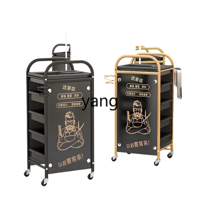 

LMMtrolley hair salon special barber shop tool cabinet perm and dyeing tool cart storage