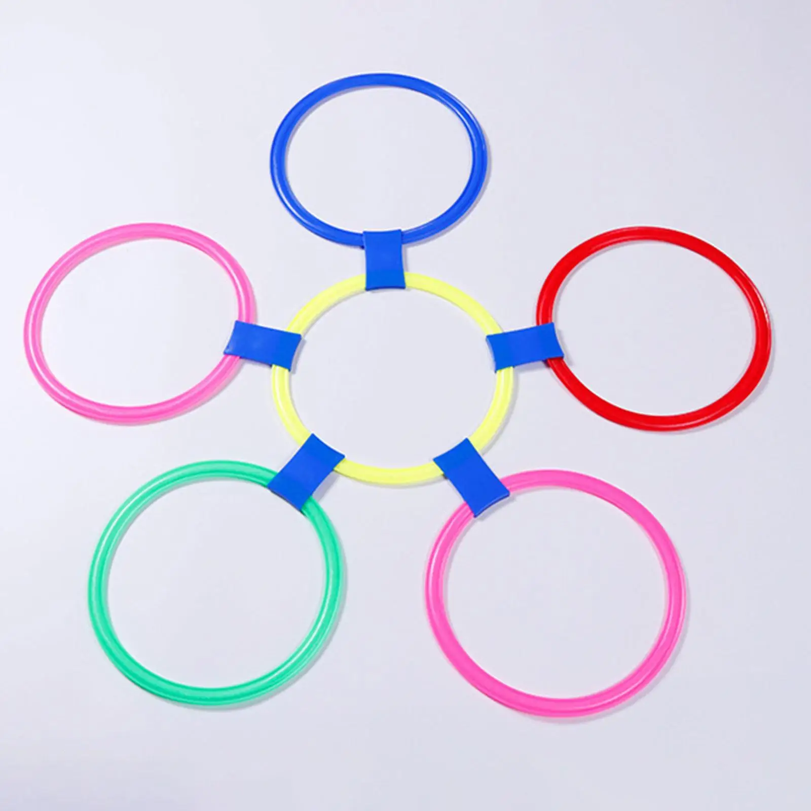 Hopscotch Rings Game with Connectors Hopscotch for Outdoor Indoor School Kid