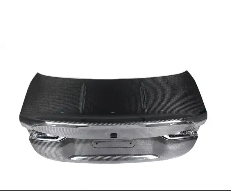 MRD Rear Trunk Lid Fits for BMW G80 M3 Auto Parts CSL Style Dry Carbon Fiber for Replacement.