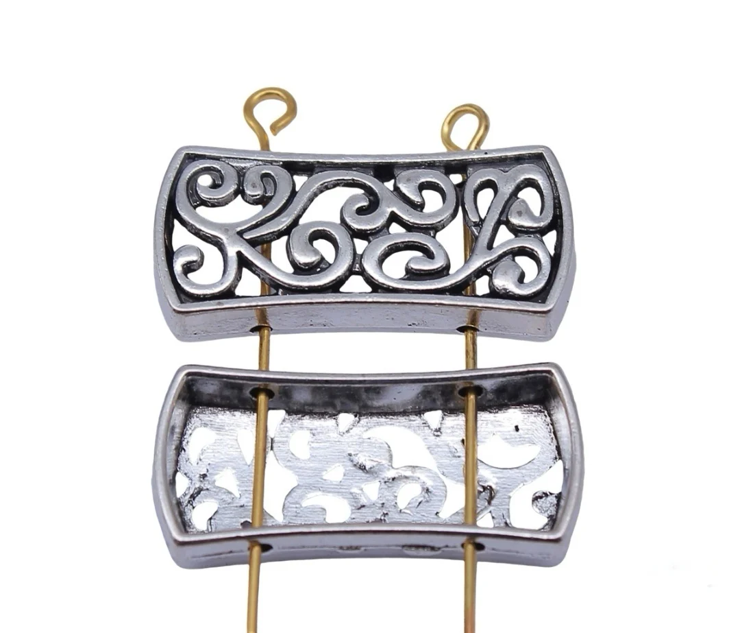 

15pcs 25x12mm Zinc alloy metal tibetan silver,antiqued bronze plated bead connector T1170 for jewelry making