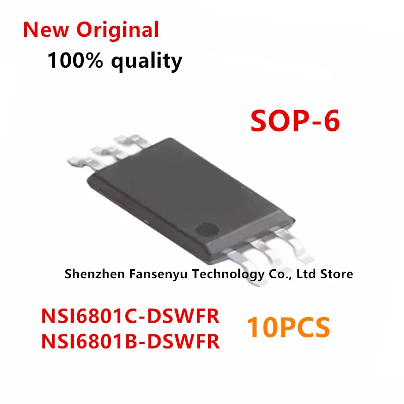 

(10piece)100% New NSI6801B-DSWFR NSI6801C-DSWFR NSI6801BD NSi68 NSi6801CD sop6
