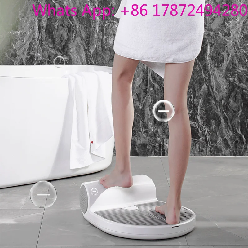 Foot Activated Touch Body Dryer Standing Type Negative Ion Purification Waterproof Constant Warm Air Dryer