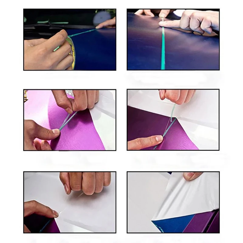 5/10/50M Vinyl Car Stickers Knifeless Tape Design Line Car Stickers Cutting Tool Car Film Cut Tape Automobile Accessories