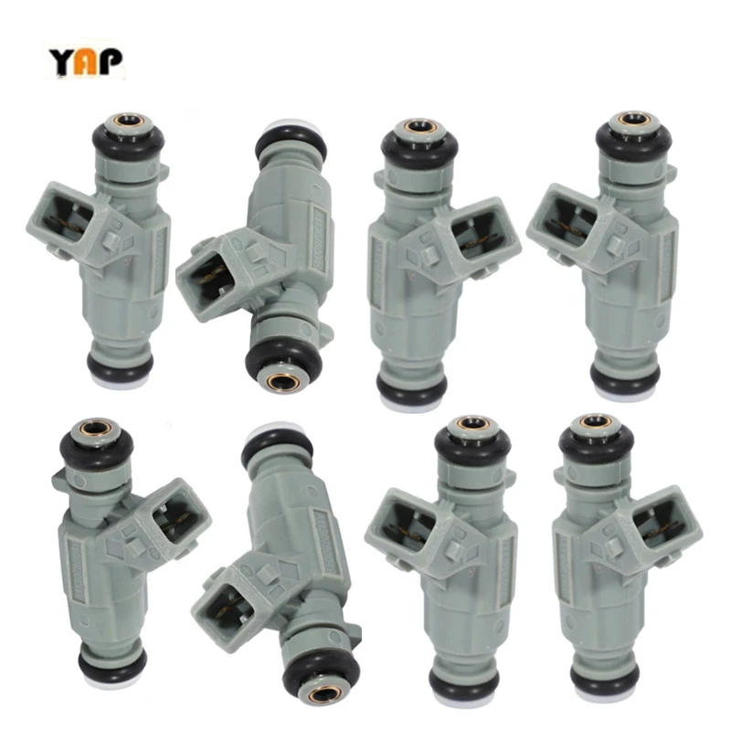 

NEW Fuel Injector (8) FOR Mercedes-Benz SL500 CL500 CLK430 E430 4.3L 5.0L V8 0280155744 1998-2002