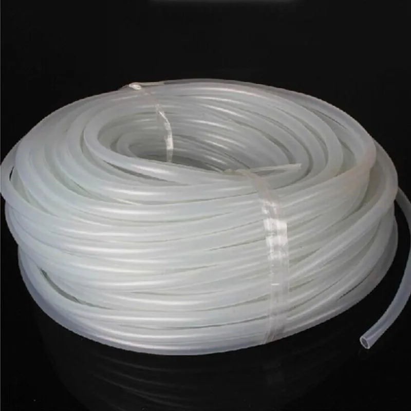 1m/5m/10m Aquarium Oxygen Pump Hose Air Bubble Stone Aquarium Fish Tank Pond Pump Tube 4*6mm White Color A2 view 3