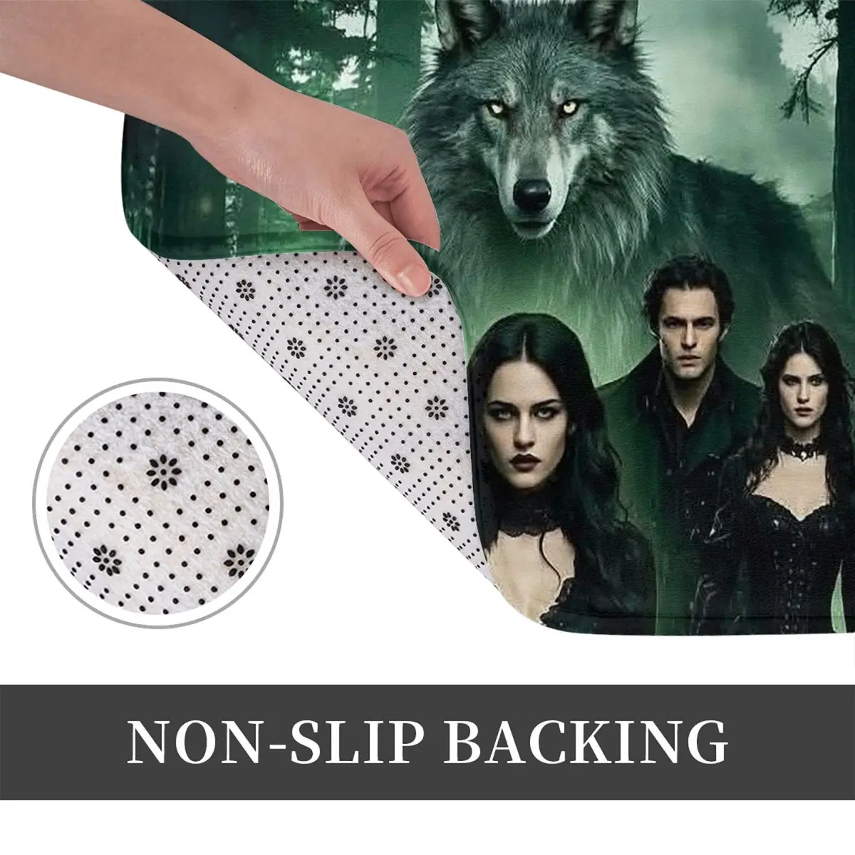 The Twilight Saga Movie Non-slip Doormat Floor Mat Dust-proo Carpet Rug for Kitchen Entrance Home Balcony Footpad Mats