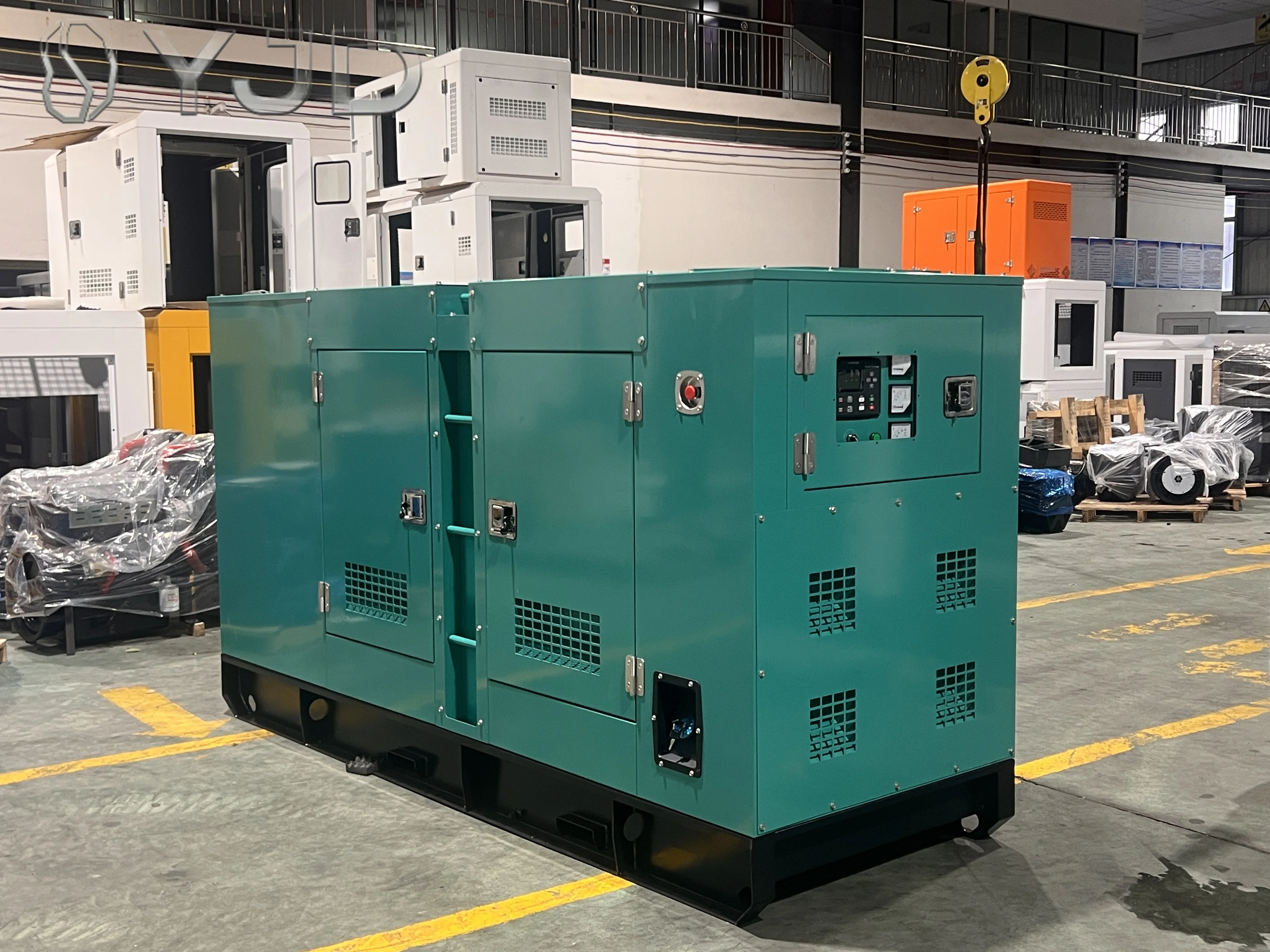 LINGGE 20KW 25KW Open Silent Diesel Generator Set Portable Home Use Standby 3 Phase Price