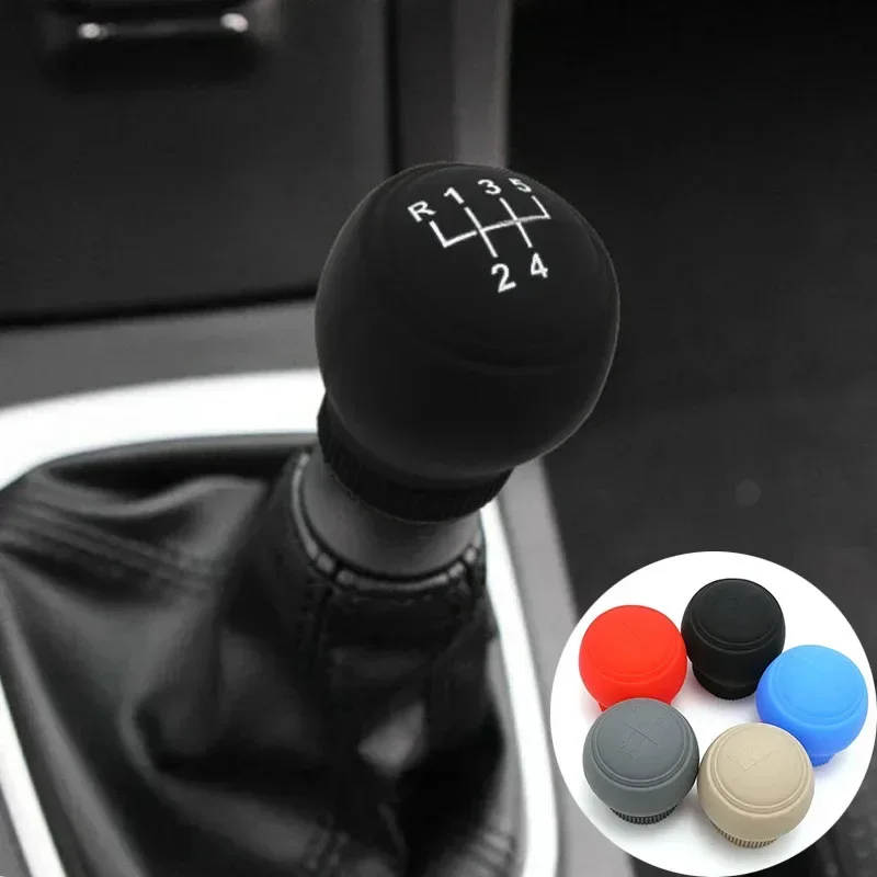 

Universal Gear Shift Knob Silicone Cover Gear Rod Protect Case Dustproof WaterProof Lever Handle Skin Nonslip Manual Shifter