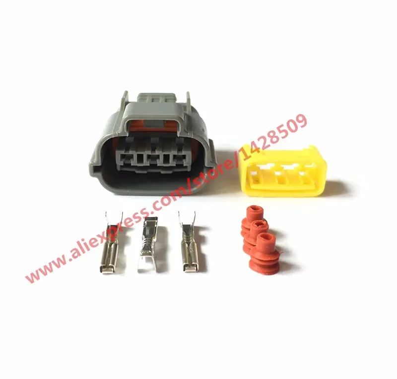 1 Juego de Conectores de Sensor TPS Sumitomo de 3 Pines 6098-0141, Conector de Cable Compatible con Renault Nissan