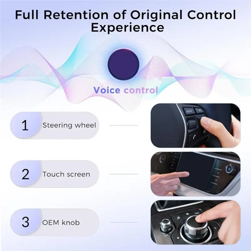 AS95-Auto 2-in-1 무선 카플레이 USB 차량 화면 프로젝션 인터커넥션 2-in-1 초소형 사이즈 3.2X1.5X0.7Cm 16GB