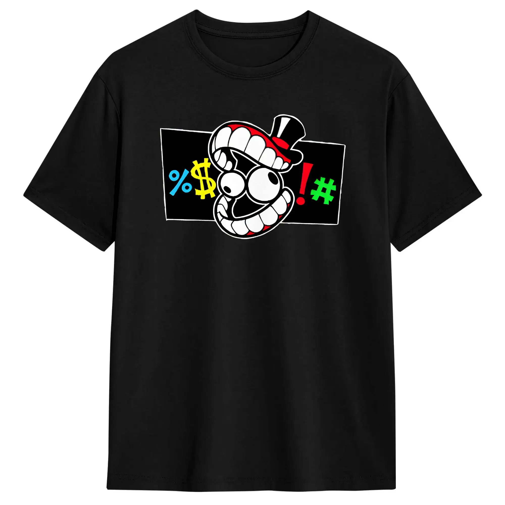 Amazing Digital Circus Caine T-Shirt Beach  Hip Hop T-Shirts Cotton Breathable Plus Size 5XL Tees Short-Sleeved Y2K Fun Tshirt