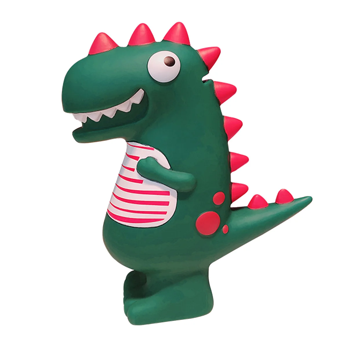 Cartoon Dinosaurs Piggy Bank Vinyl Dinosaur-Shaped Coin Bank Desktop Coins Container Kids Money Jar Lovely Coin Storage