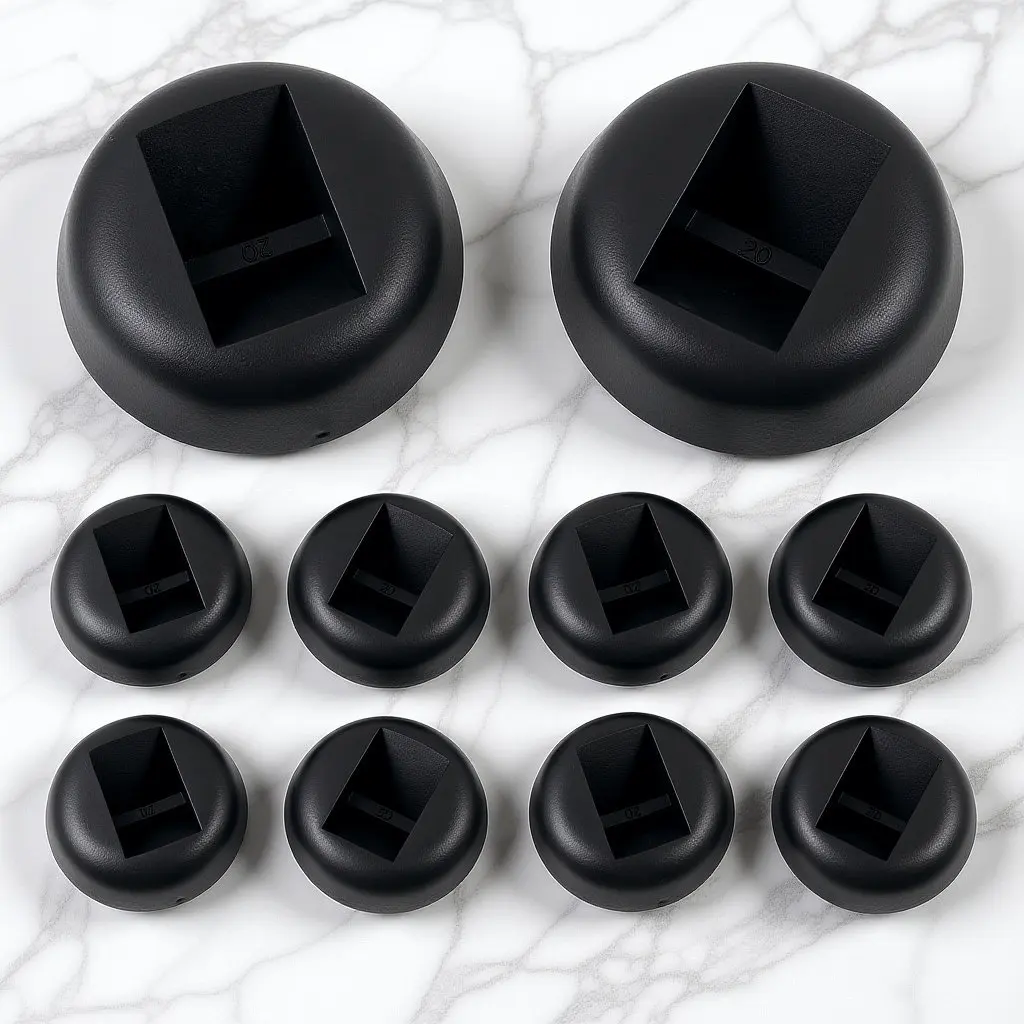 

10Pcs Jewelry Display Holder Bases Plastic Compact Stable for Necklace Box Retail Countertop
