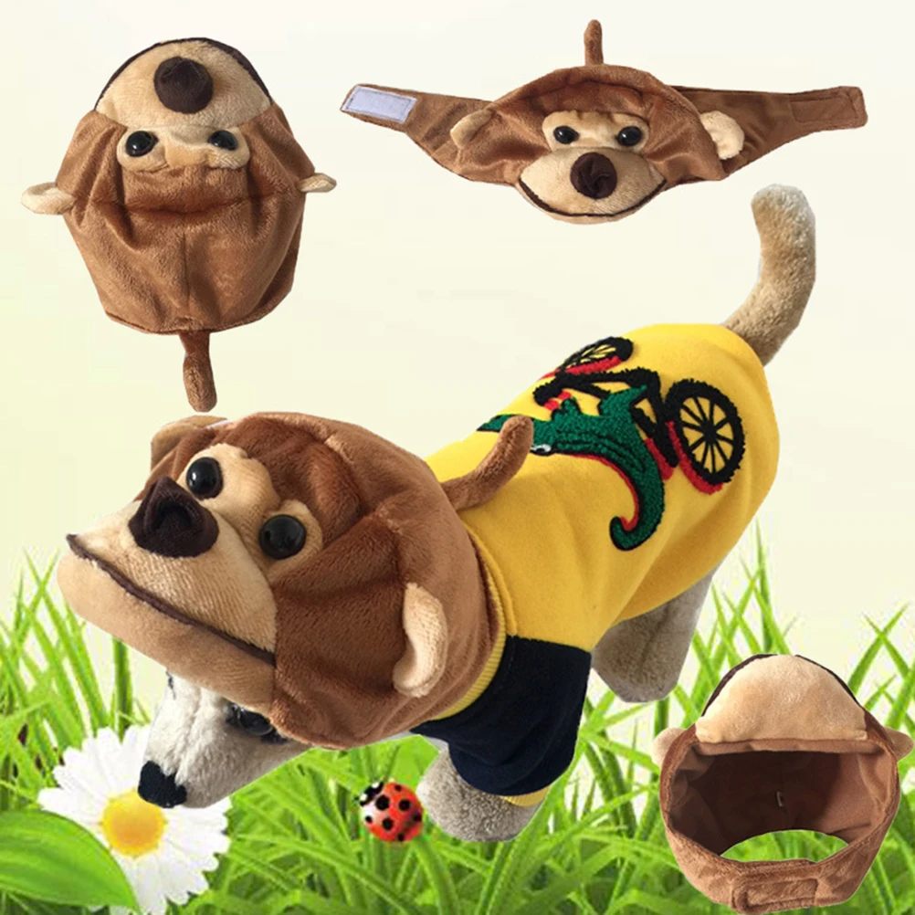 

Pet Transformation Hat Costume Dog Kitten's Headgear Dress Up Headwear Cute Funny Accessories Small Pets