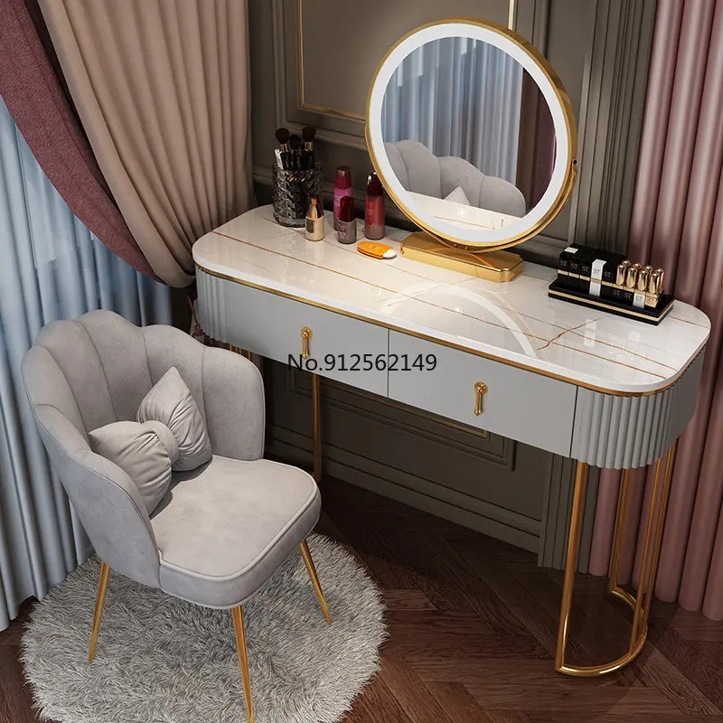 Nordic light luxury net red dressing table bedroom modern minimalist makeup table storage cabinet schminktische couffeuse meuble