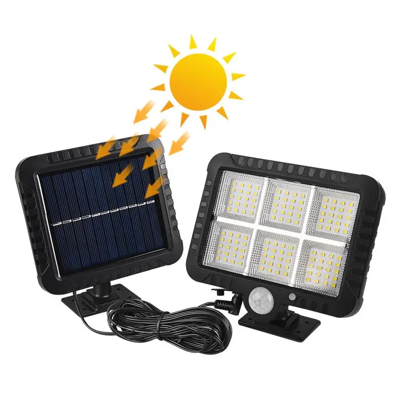 

Adjustable Spotlights Versatile Motion Sensor Energy-saving Waterproof Outdoor Motion Activated Solar Lamp Security Lights