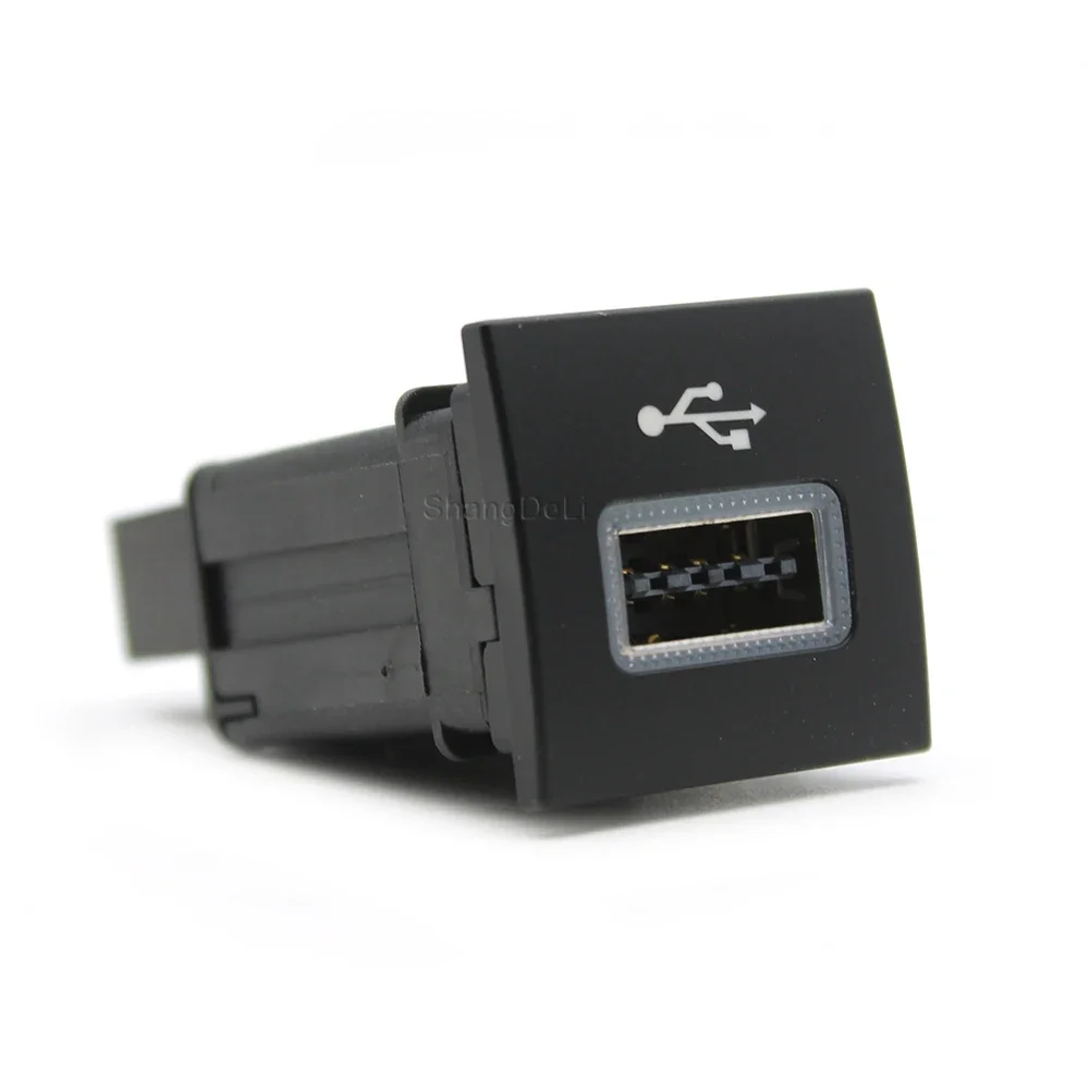 Auto-USB-Eingangsadapter, Audio-Radio, U-Disk-Blitz, Schnittstelle, Musikkabel für Volkswagen Golf 6, Jetta MK5, Caddy, EOS, Scirocco