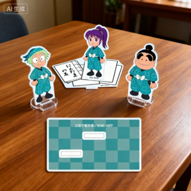 

Anime Nintama Rantaro nameplate desk accessory decorative item HD Acrylic stand standing Ninja character introduction 10CM