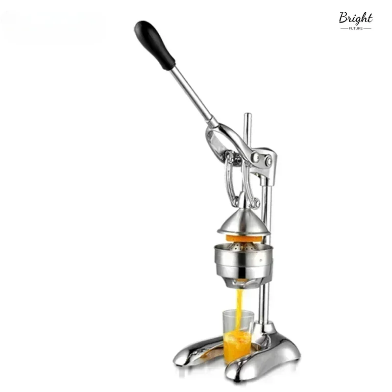 dual use in home and business stainless steel manual juicer stalls orange juice watermelon juice pomegranate juice new!