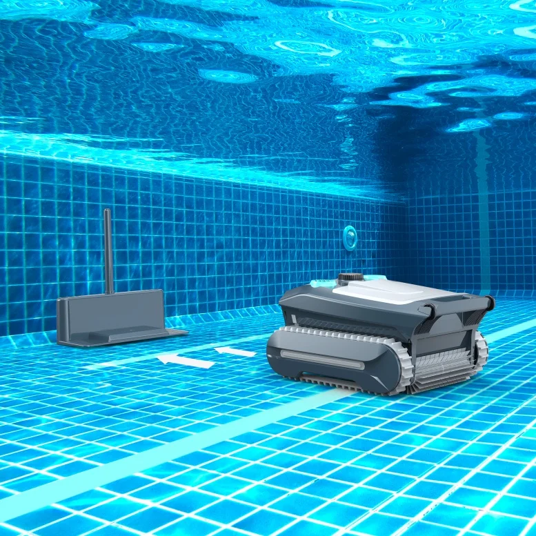 

Automatic Wireless Outdoor Pool Cleaning Robot for Swimming Pools