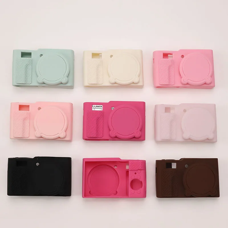 tz99 غطاء من السيليكون لباناسونيك لوميكس TZ99 ZS99 كاميرا رقمية حقيبة ل DC-TZ99 غطاء عدسة الجسم غطاء وقائي قذيفة مطاطية ناعمة