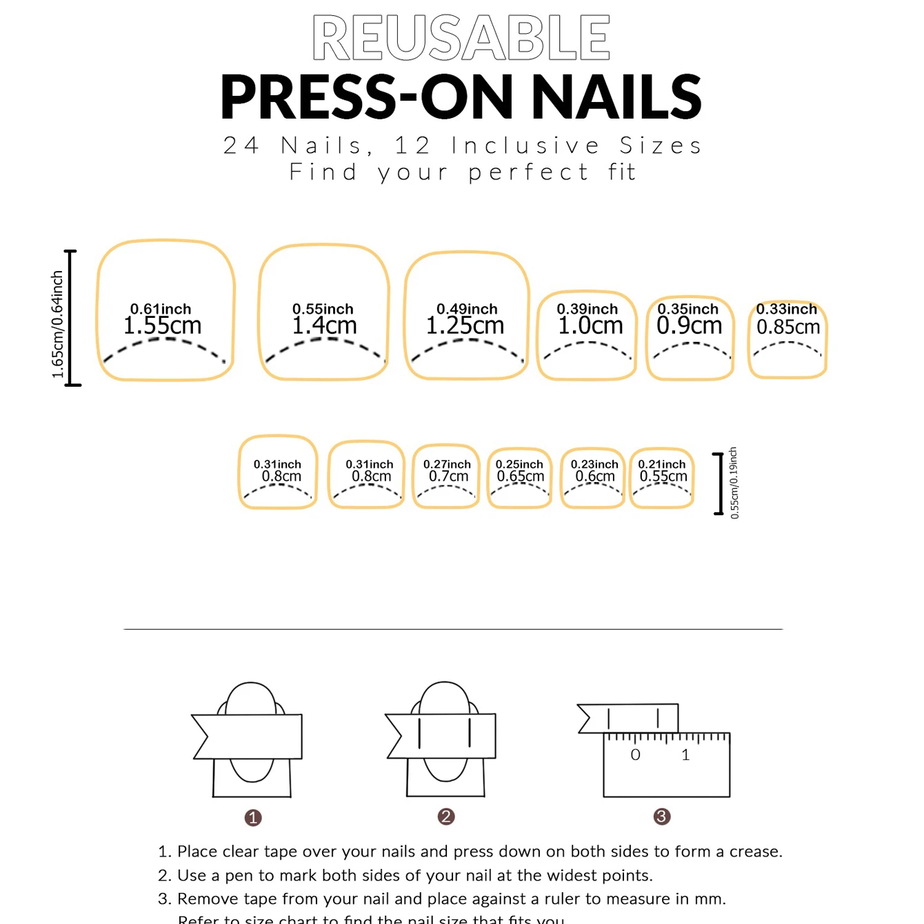 96 pièces acrylique pied-de-biche en forme d'orteil court faux avec conception d'oeil de chat faux orteil clou entièrement couvert orteil pointe d'ongle artificiel Nai