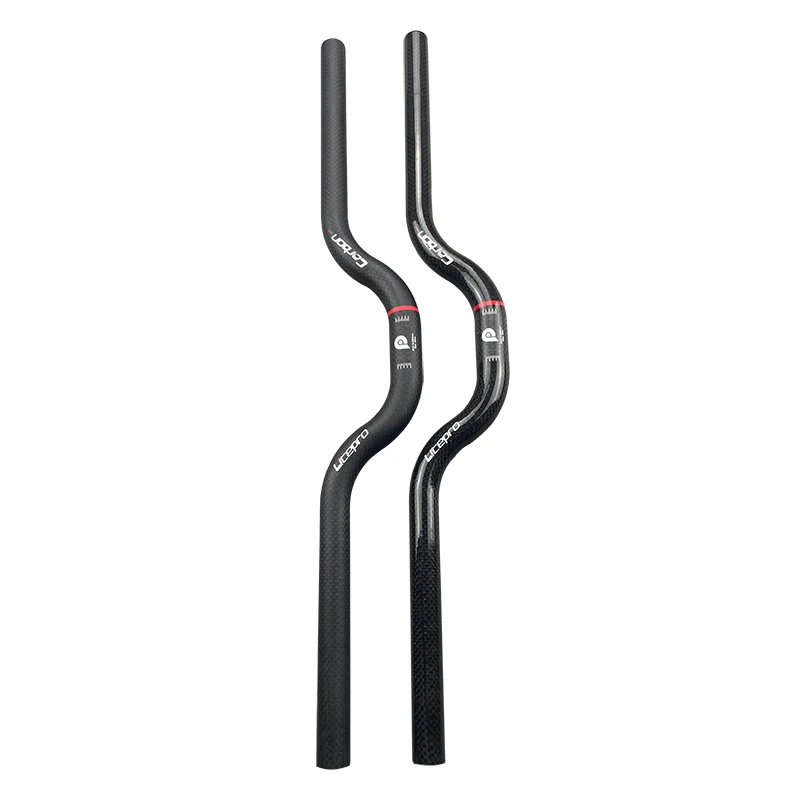 Carbon fiber ultra-light folding 25.4mmx580mm3k matte /3k glossy is suitable for Brompton M bar BMX／U bar BMX