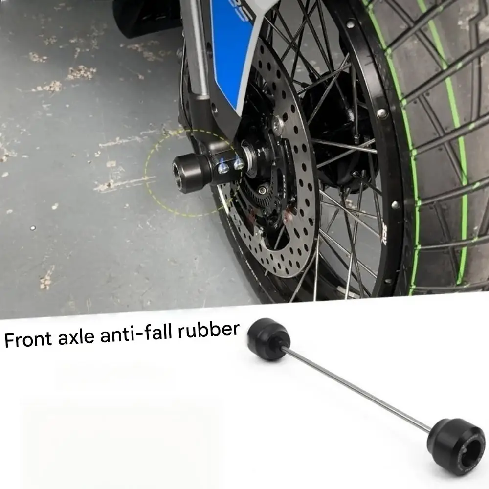 อุปกรณ์เสริมสำหรับรถมอเตอร์ไซค์ ชิ้นส่วนดัดแปลง ล้อหน้า ป้องกันแกนล้อ ลูกบอลกันกระแทก ตัวกันล้มโช้คหน้า สำหรับ ZONTES 368G