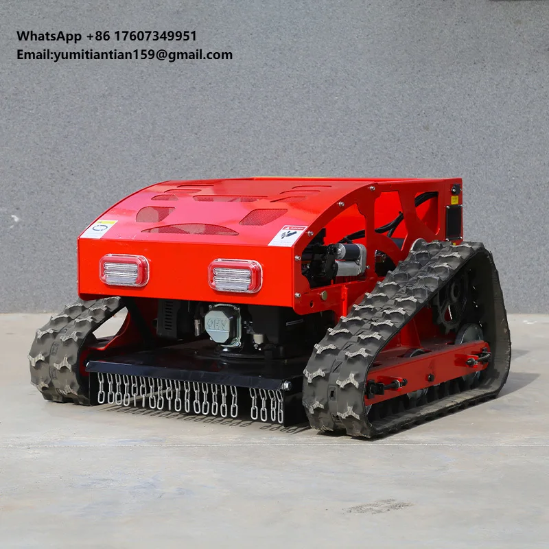 Robotic Lawnmower for Large Yard Garden Agriculture Remote Control Mower Lawn Mower