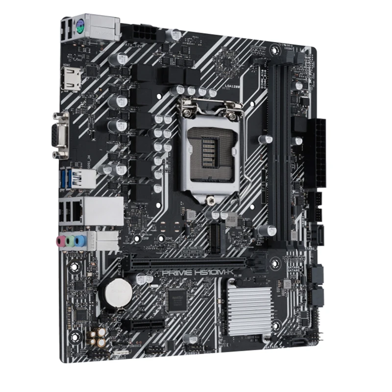 인텔 PRME H510M-K 마더보드, 오리지널 H510 DDR4 64GB LGA 1200 USB3.0 SATA3 PCI-E 3.0 데스크탑 메인보드용