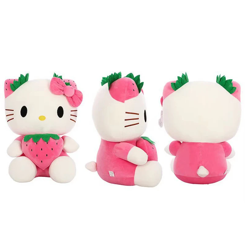 Hello Kitty Pluszowa lalka Zabawki Śliczna poduszka Pluszowa lalka Miękka wypchana poduszka Zabawki do dekoracji pokoju dziecięcego Prezenty urodzinowe i świąteczne