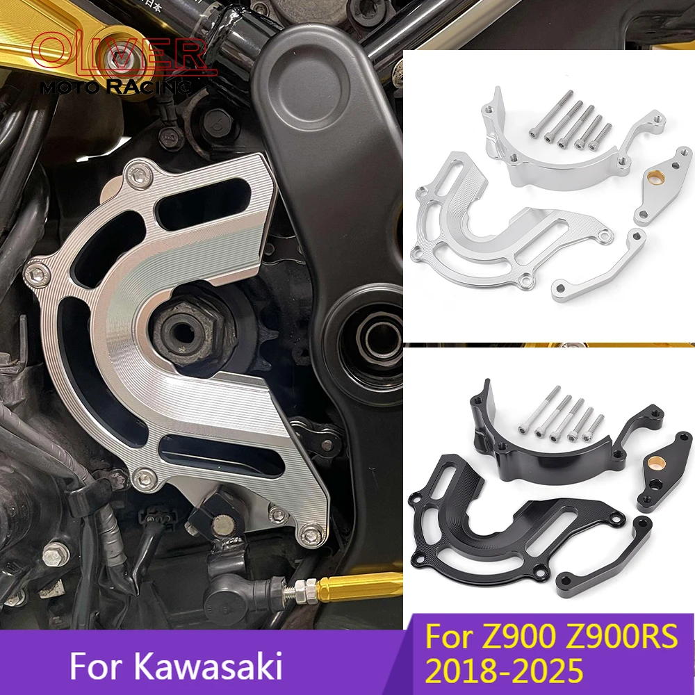 Z900 Chain Guard Front Sprocket Cover Engine Pulse Case Cover For Kawasaki Z 900 Z900RS Z 900RS Cafe SE 2018-2025 21 22 23 2024