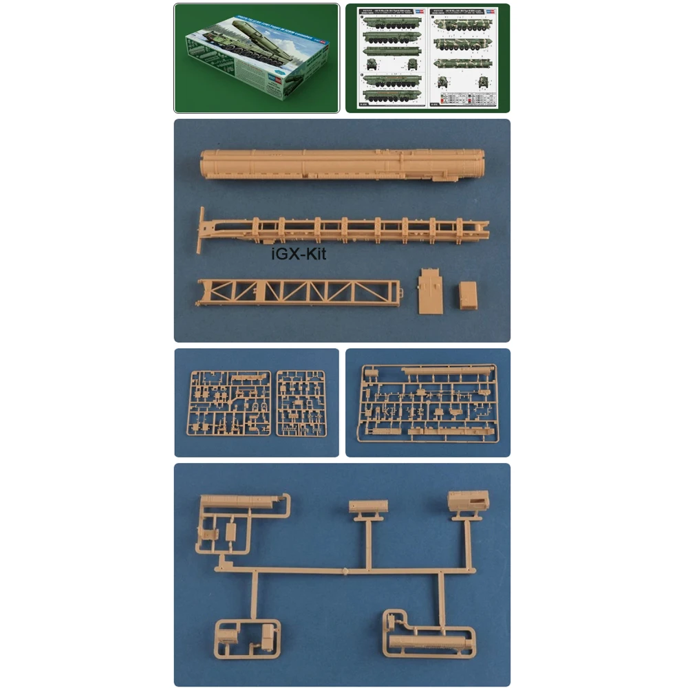 

Hobbyboss 82952 1/72 Scale 15U175 TEL of RS 12M1 Topol M ICBM Complex Hobby Assembly Plastic Model Building Kit