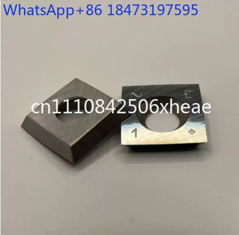 15*15*2.5-30°R150  Spiral Cutter Head Carbide Insert Woodworking Machinery Parts-Cutter Heads Planer Blade