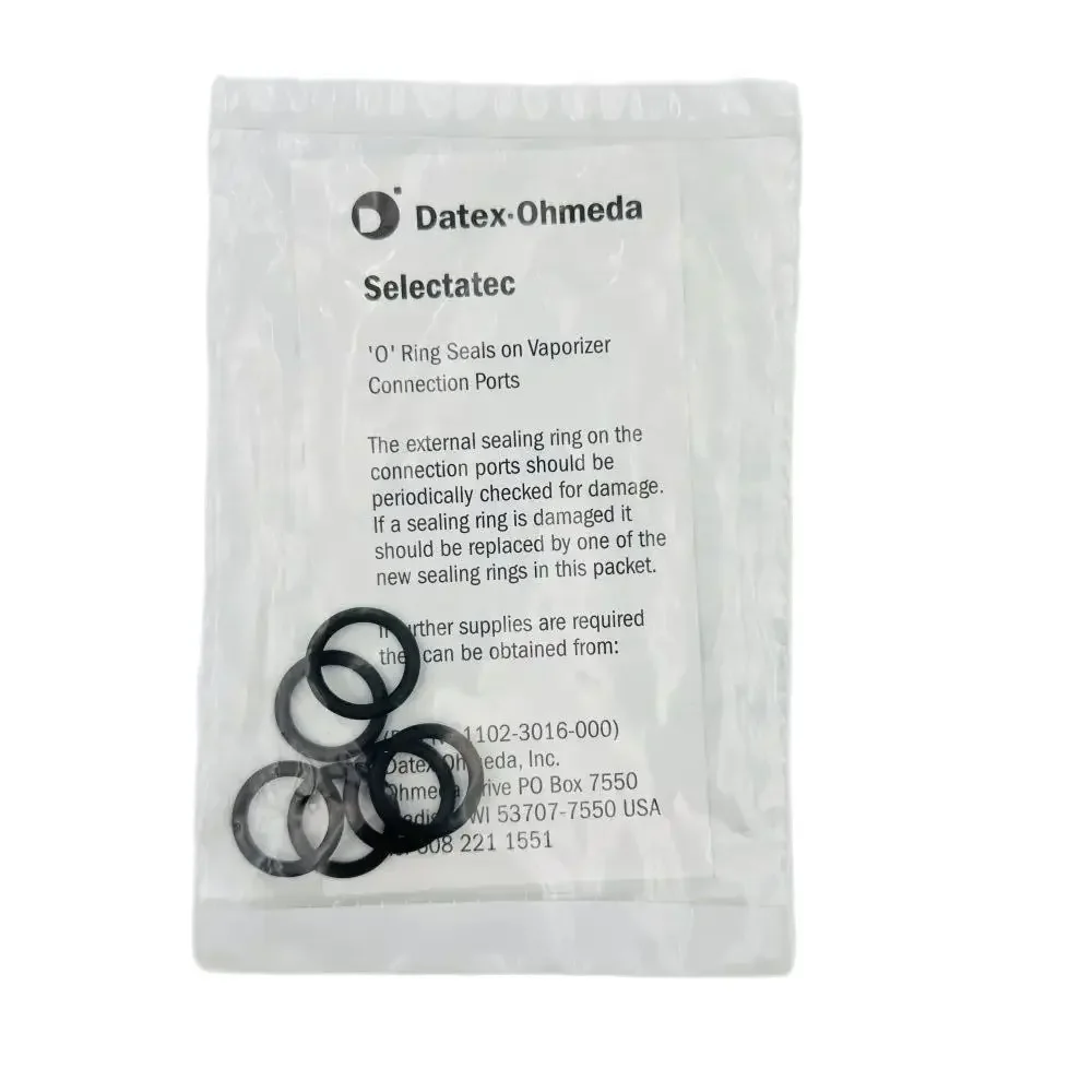 Vaporizer Manifold Sealing O-ring Medical Respiratory Equipment Air Channel Rubber Seal Replacement Consumable Part