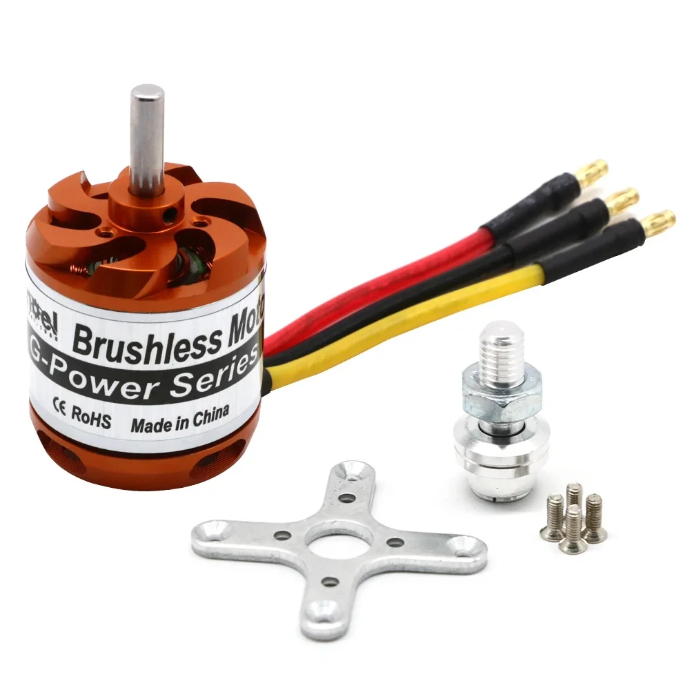 Brushless Motor 2-3S 4S 5S D2830 D2826 D3548 D3542 D3536 D3530 For RC Mini Multicopters Plane Fixed-wing Aircraft Model