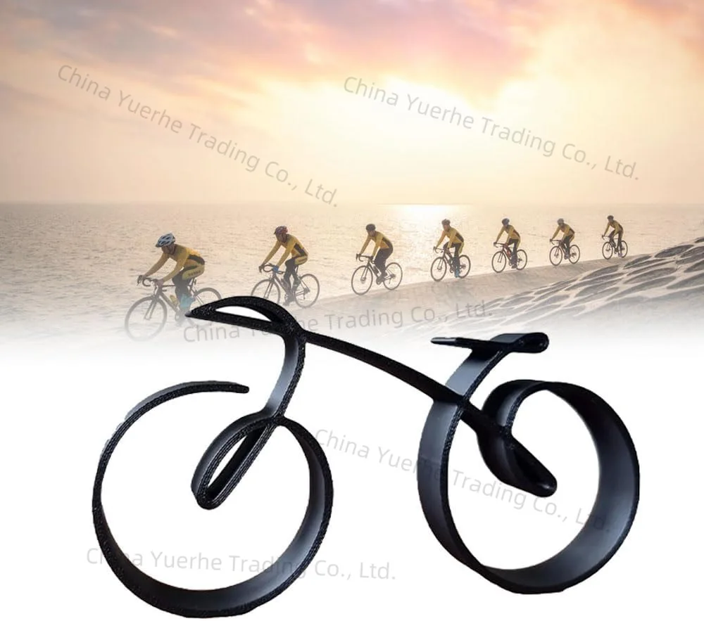 

Minimalistic Bicycle Sculpture Bicycle Ornament European and American Simple Style Desktop Decoration