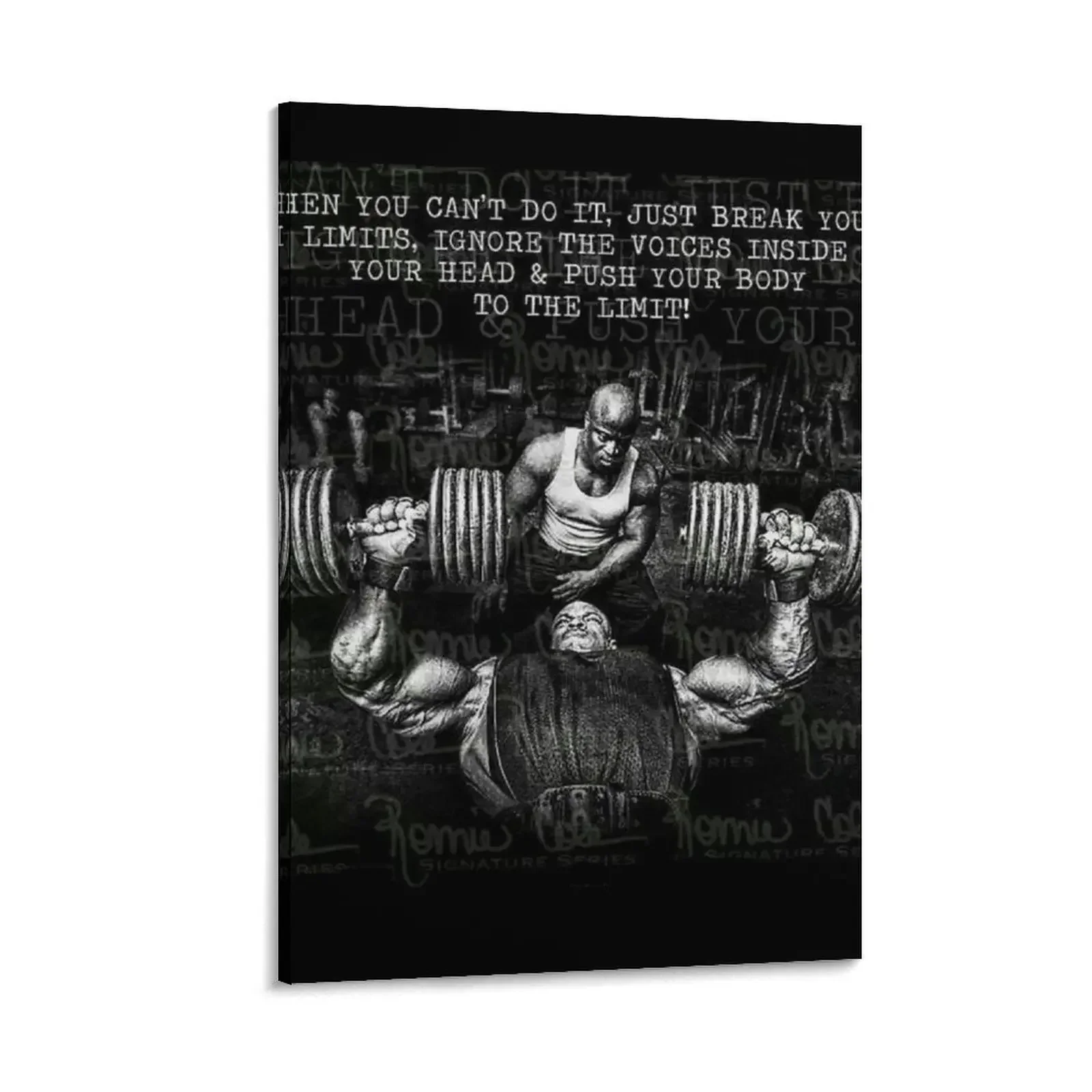 

ronnie coleman Canvas Painting pictures for wall Home decoration wall art canvas wall decoration