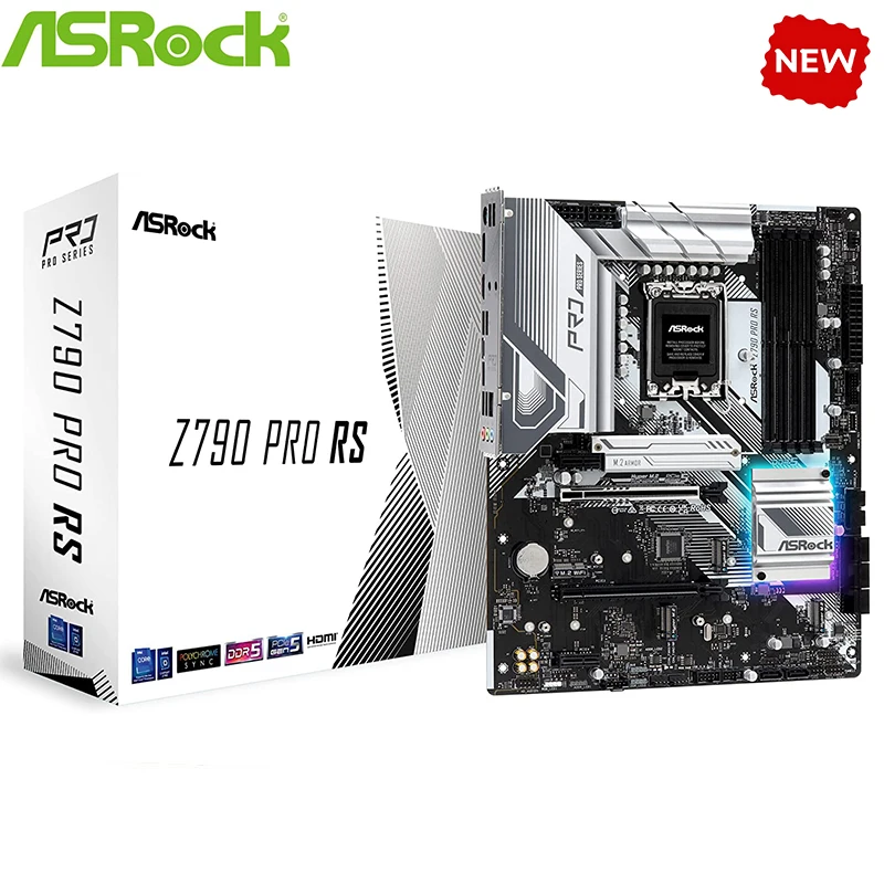 NEW Z790 For ASEOCK Z790 Pro RS DDR5 Original Desktop For Intel Z790 Motherboard LGA 1700 Support 13900KF 13700K