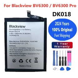 2024 Years BV6300 4380mAh Original Battery For Blackview BV6300 Pro BV6300Pro Batteries DK018 Battery Bateria Batteries + Tools