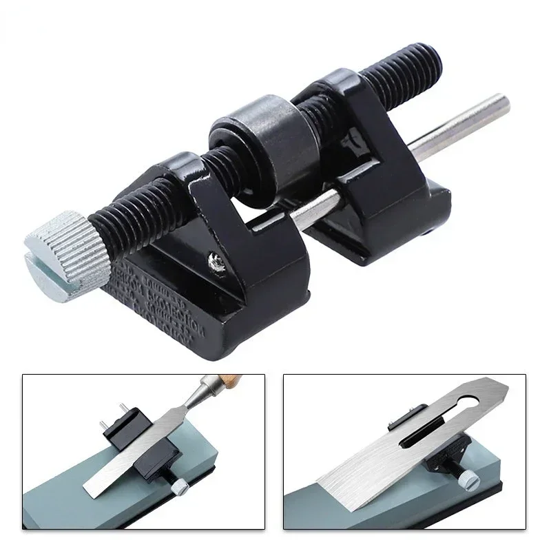 Chisel Honing Angle Guide Carbon Steel Sharpener Knife Sharpener Blade for Wood Chisel Projection Sharpener Jig Roller Whetstone